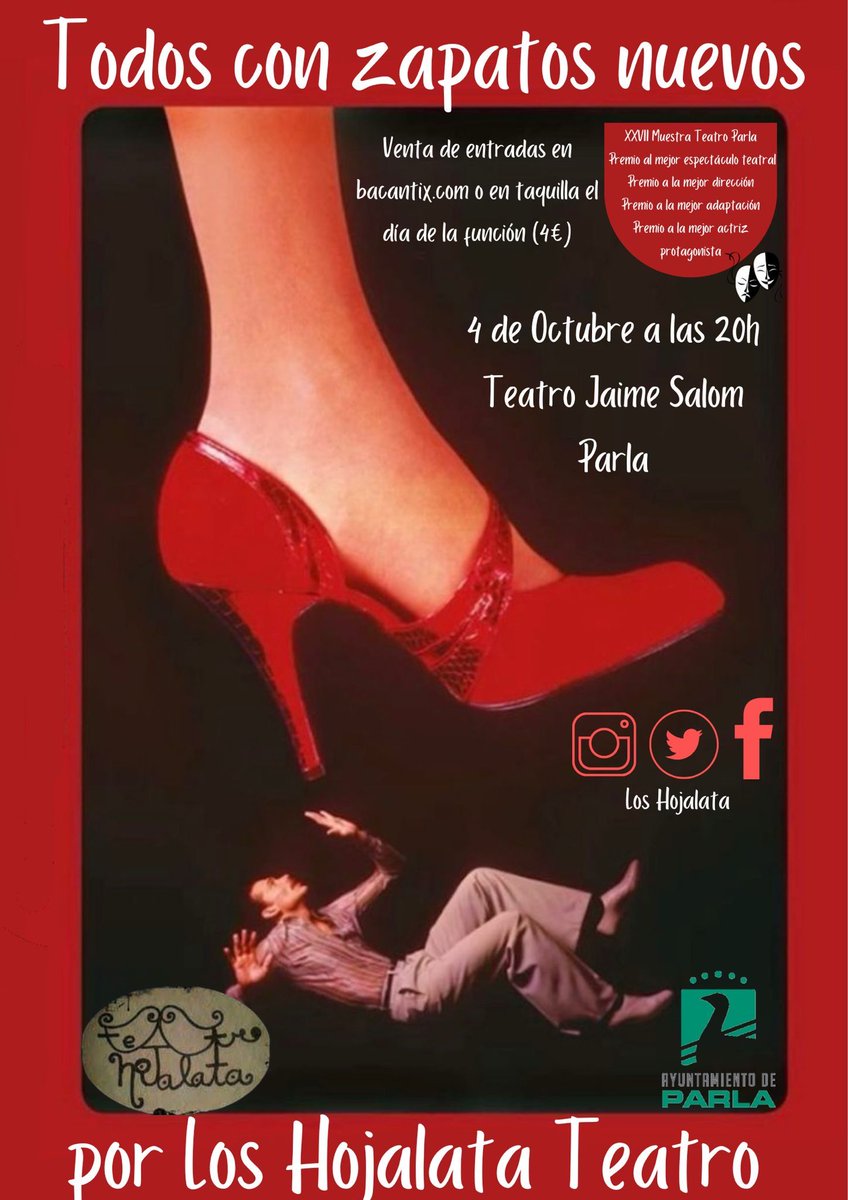 Este sábado , a las 20.00, en el teatro Jaime Salom  podréis ver cómo la multimillonaria Amparo Bermejo de Aréstegui regresa a su pueblo natal tras 45 años. Los habitantes de Gumias esperan ilusionados que les salve de la ruina, pero...

Entradas en share.google/pcLmIJGiVzd6gU…