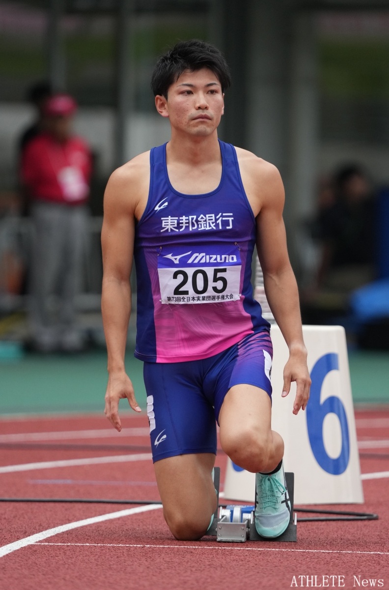 ATHLETE__news's tweet photo. 9/28
第73回全日本実業団対抗陸上競技選手権大会 三日目
男子400mHタイムレース
優勝
山内大夢（東邦銀行）49.26
#全日本実業団陸上 https://t.co/PoH2B1g3tN
