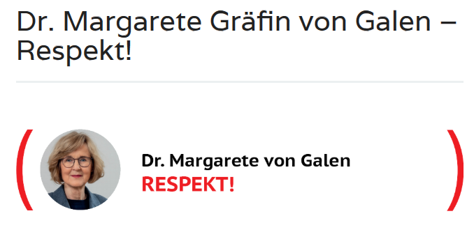 Dr. Margarete von Galen fordert "RESPEKT" und erläutert rechtliche Fragen rund um das Thema Sexkaufverbot: kein-sexkaufverbot.de/2025/08/02/dr-…