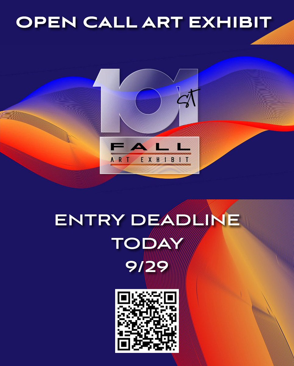 gallery53ct's tweet photo. REMINDER: TODAY 9/29 is the DEADLINE for online entry for our 101st Annual Fall Art Exhibit! Open call, open theme exhibit features 15 prizes, including specialized awards for portraiture, photography, oil/acrylic painting, ocean scapes. Enter online at https://t.co/s167ho69S9 https://t.co/NdV2OYBdTU