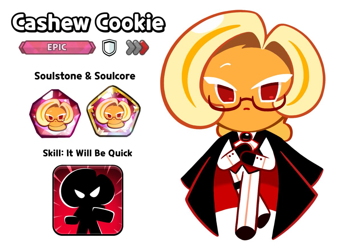 Ngl the result is so.... Pmo. But whatever. Gonna redo her design soon because her current design still not satisfying me yet.

#cookierunoc #cookierun