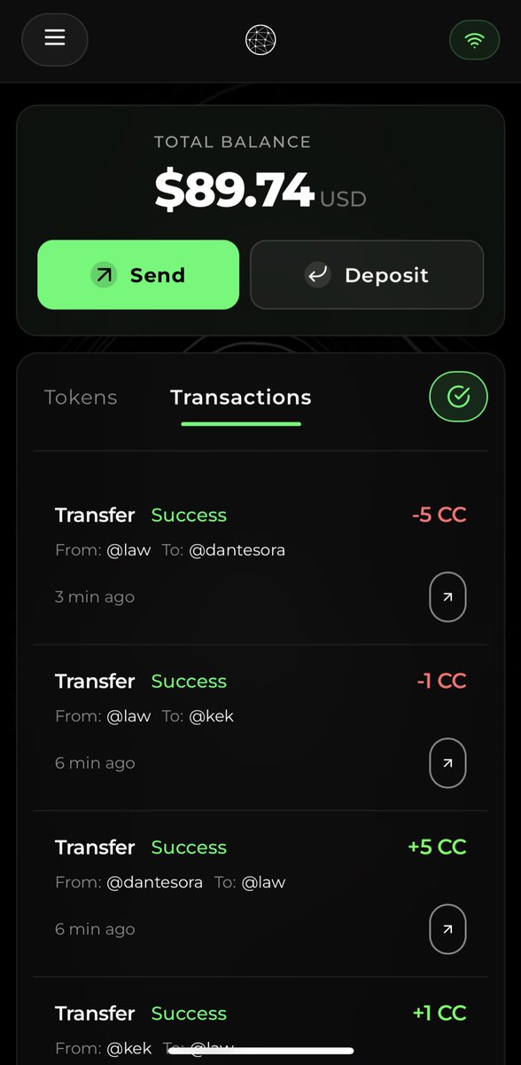 xino_it's tweet photo. Testing! 
@CantonNetwork <-> @CantonWallet https://t.co/KL5OK5iFUt