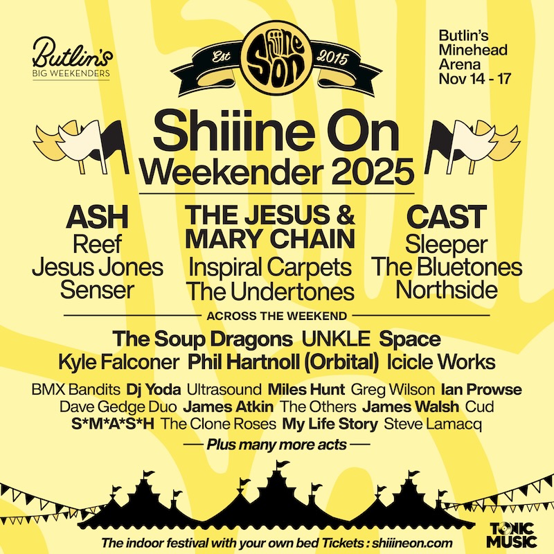 Classic Pop magazine (@classicpopmag) on Twitter photo There are limited tickets remaining for this year’s <a href="/ShiiineOn_/">Shiiine On</a> Weekender. Book your tickets for the ultimate 90s celebration, taking place from 14–17 November at Butlins Minehead, here 👉 shiiineon.com
#AD There are limited tickets remaining for this year’s <a href="/ShiiineOn_/">Shiiine On</a> Weekender. Book your tickets for the ultimate 90s celebration, taking place from 14–17 November at Butlins Minehead, here 👉 shiiineon.com
#AD