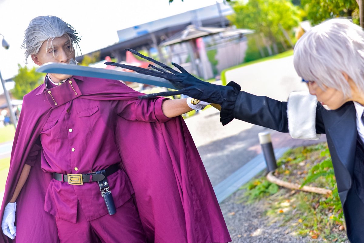 マーくん:⏩️5/3・4道頓堀⏩️5/18ストフェス⏩️6? ポ◯マ併せ (@markun0034) on Twitter photo 【BSD/cos】
…かかってこい小童ども…
人虎:ピンクパンダ(<a href="/pinkpanda_7_13/">ピンクパンダ🐼9/28常滑 文スト人虎🐯 10/18明治村👿 10/25刈谷ナランチャ</a>)
隊長:マーくん
撮影:メルさん(<a href="/Baka_to_love/">メル_MAR @ コスモール常滑📷✨両日</a>)
雰囲気はアニメにも決して引けを取らない
#コスモール 【BSD/cos】
…かかってこい小童ども…
人虎:ピンクパンダ(<a href="/pinkpanda_7_13/">ピンクパンダ🐼9/28常滑 文スト人虎🐯 10/18明治村👿 10/25刈谷ナランチャ</a>)
隊長:マーくん
撮影:メルさん(<a href="/Baka_to_love/">メル_MAR @ コスモール常滑📷✨両日</a>)
雰囲気はアニメにも決して引けを取らない
#コスモール
