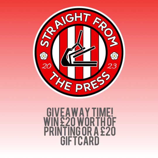 SFTPSP's tweet photo. To make up for my inconsistency last few weeks, I’ve decided to run a giveaway to give back. The prize is £20 worth of printing. Or if you don’t want printing, happy to do a £20 gift card of your choice.All you need to do to enter is to retweet and be following. More info below👇🏻 https://t.co/GmwvDclInU