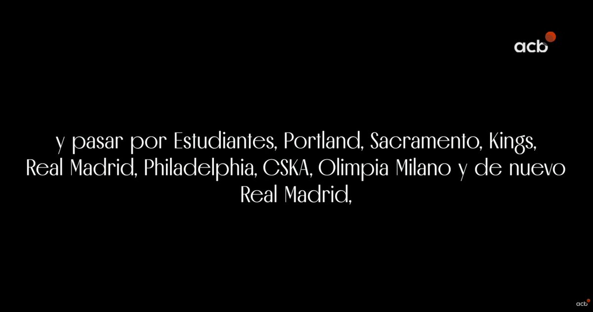 Nadie en <a href="/ACBCOM/">#CopaACB</a> revisando los cartelitos del documental de 13000 para saber/poner que además de Sacramento fue KNICKS y hacerlo mal con los datos de <a href="/SergioRodriguez/">Sergio Rodriguez</a> 

Detallitos de cosas mal revisadas, gestionadas o cuidadas. Y así con todo año tras año.