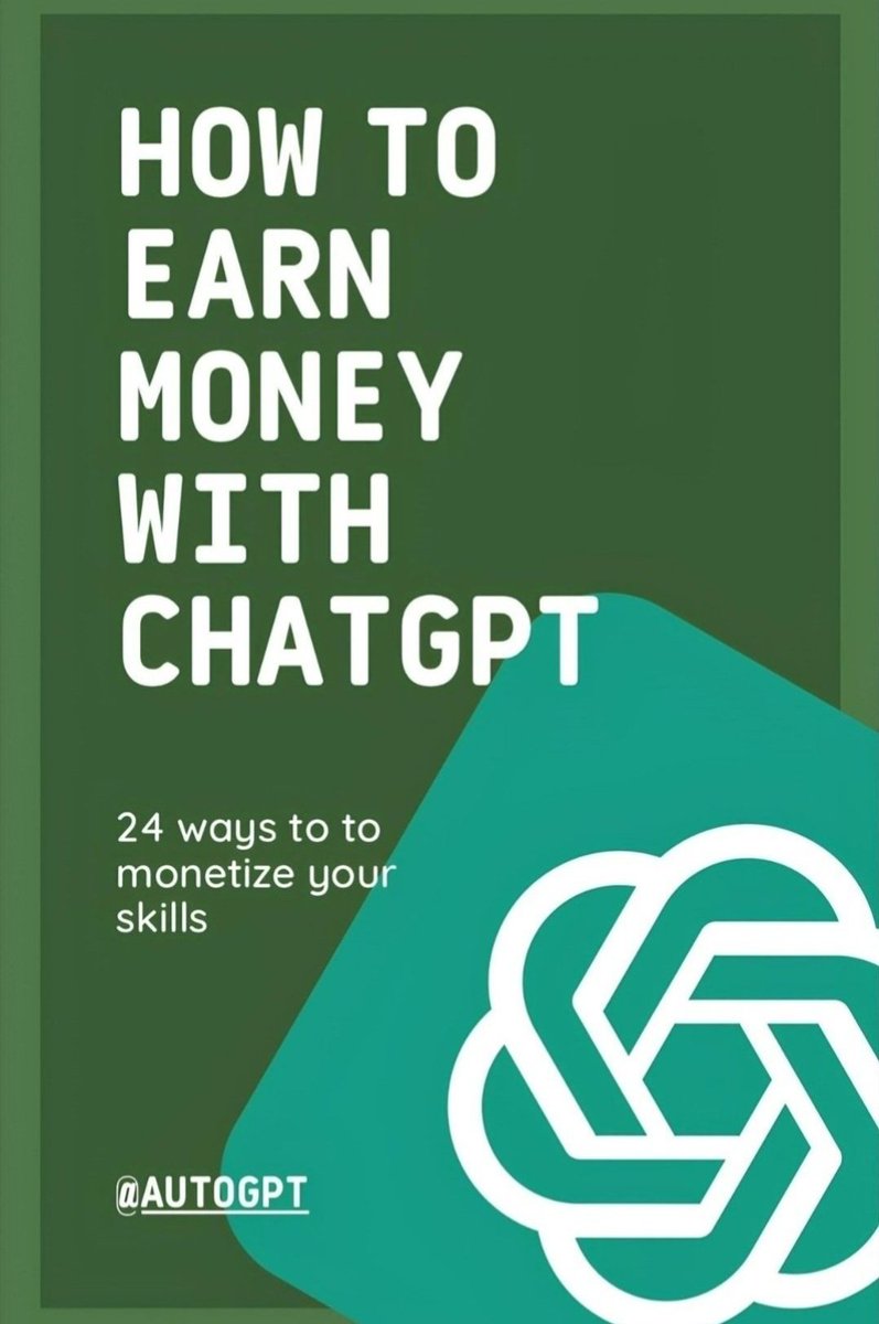 Earns $400 per hour by using chatGPT Prompts

I've created a guide with 24 methods to help you earn $5,000 daily

Normally $199, but today, it is free. (Only For 48 Hours)

So, what are you waiting for?

To get it;

✅Like &amp; Repost♻️
✅Comment 'Send'
✅Follow me so I can DM you.