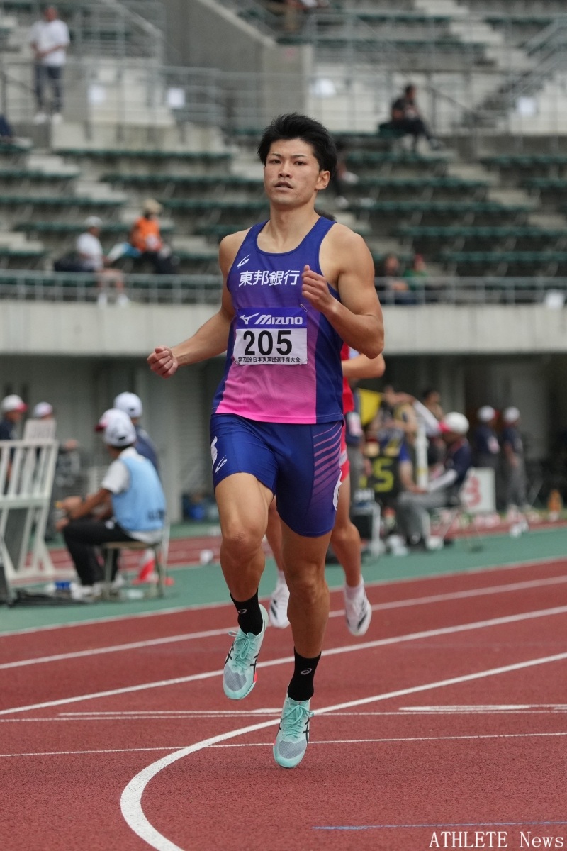 ATHLETE__news's tweet photo. 9/28
第73回全日本実業団対抗陸上競技選手権大会 三日目
男子400mHタイムレース
優勝
山内大夢（東邦銀行）49.26
#全日本実業団陸上 https://t.co/PoH2B1g3tN