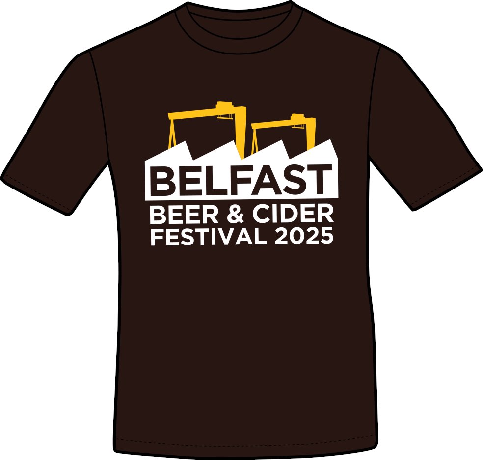 Want to guarantee your own t-shirt this year? Pre-orders are now open at tckty.camra.org.uk/e/427/belfast-…

Don't forget to get your ticket for the festival too at belfastbeerfestival.co.uk/tickets/