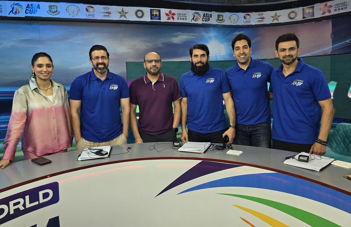 PTVSp0rts's tweet image. Game On Hai during the Asia Cup 2025 has been a huge success! 🙌
A big thank you to everyone for your energy & brilliant contributions. Truly a team effort!👏
#AsiaCup2025 #GameOnHai
@ZAbbasOfficial @realshoaibmalik @shoaib100mph @captainmisbahpk @aaliaaaliya @ADNANMALIK1000