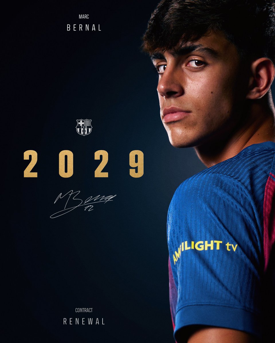 Bernal hasta 2029.

Vaya generación de oro que tenemos.