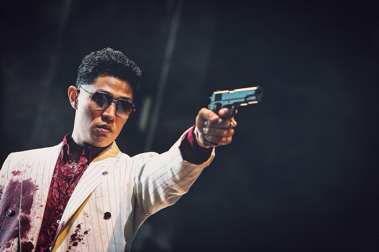 TAIKI1013939's tweet image. #映画に出てくる怖い人
上林組長（鈴木亮平）。
#映画好きと繋がりたい #孤狼の血LEVEL2