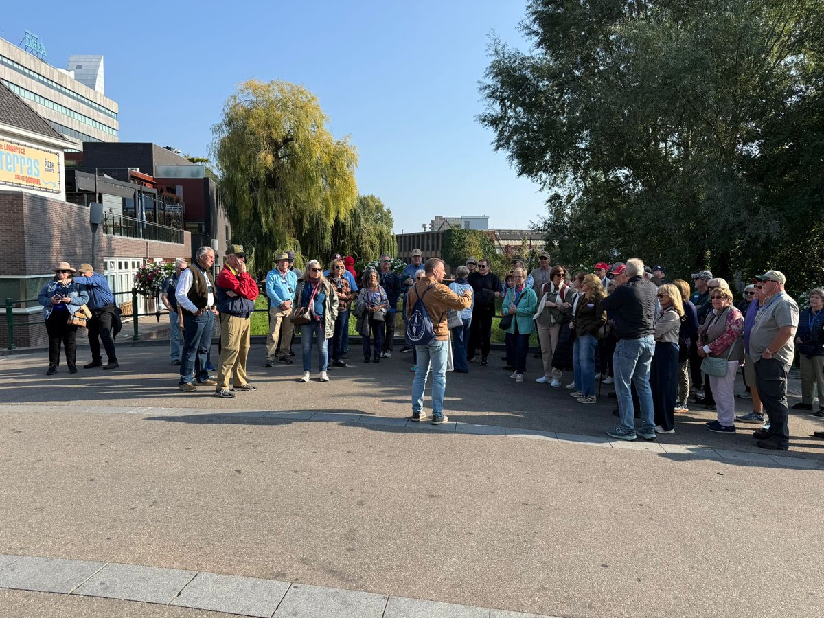 The Easy in Eindhoven walking tour we do on <a href="/WWIImuseum/">National WWII Museum</a> Easy Company Tour never fails to be a great success. But with double busses we always combine the groups and do a joint tour, as you can see in the pics below where Joris <a href="/battlefieldexpl/">The Battlefield Explorer</a> Joris and <a href="/edwinpopken/">Edwin Popken</a> can be seen