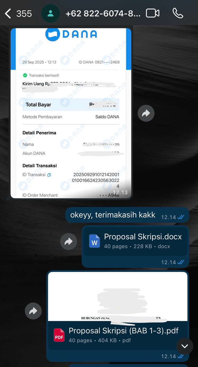 joki_trustbyNai's tweet image. orderan paket sempro, done!😉🩷

#joki #Jokiskripsi #sempro #zonauang