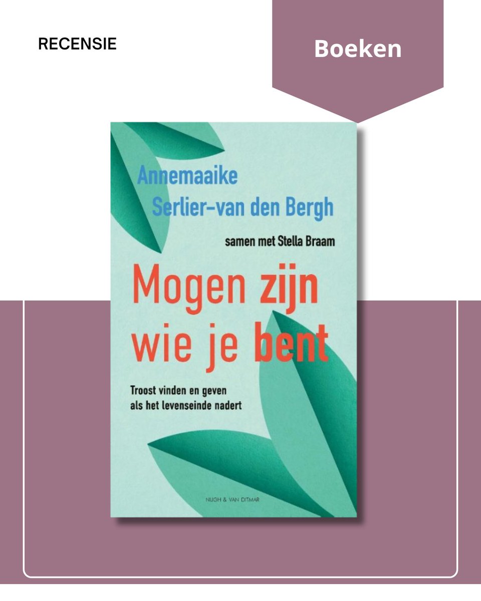 Geestelijk verzorger Freek Boon las het boek 'Mogen zijn wie je bent'. Troost vinden en geven als het levenseinde nadert. Hierin vertelt neuropsycholoog Annemaaike Serlier-Van den Bergh over haar eigen ongeneeslijke ziekteproces. Ze liet zich daarbij diep inspireren door de