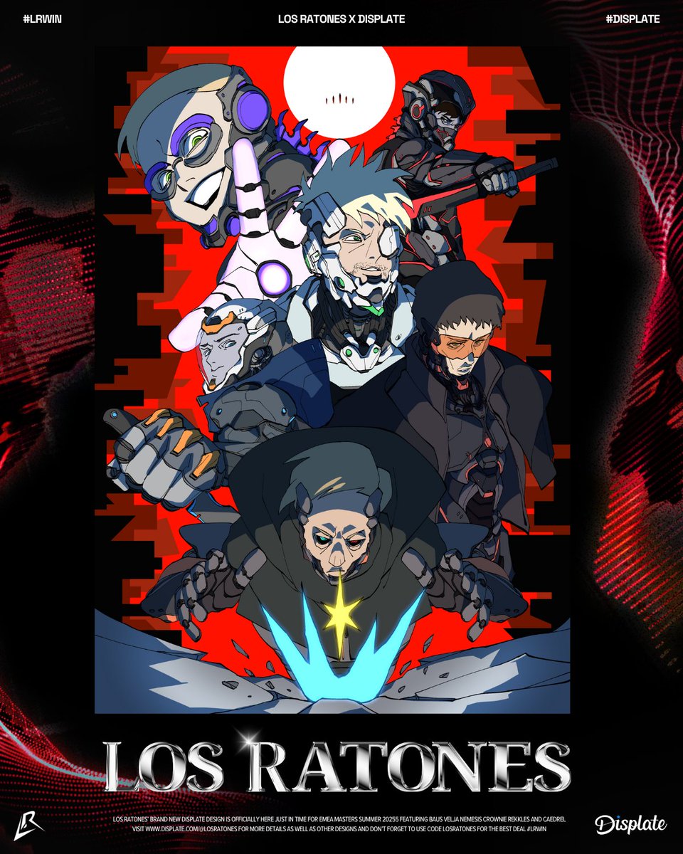 NEW LR DISPLATE JUST DROPPED 🔥

Get the latest design ahead of our EMEA Masters Summer run.

🛒 displate.com/@LosRatones
🏷️ Code: LOSRATONES