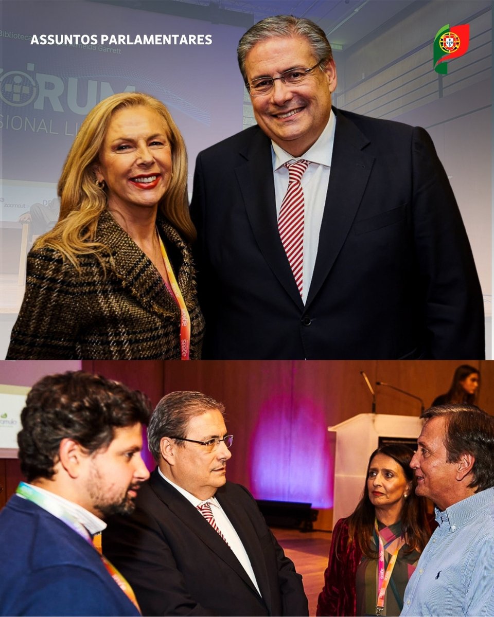 aparlamentares's tweet photo. Ministro dos Assuntos Parlamentares marcou presença no 3.º Fórum Profissional Liberal.
“O Papel dos Profissionais Liberais na Economia Portuguesa.”

#PortugalComFuturo #CarlosAbreuAmorim #GovernoXXV #AssuntosParlamentares https://t.co/pr1Y716ima