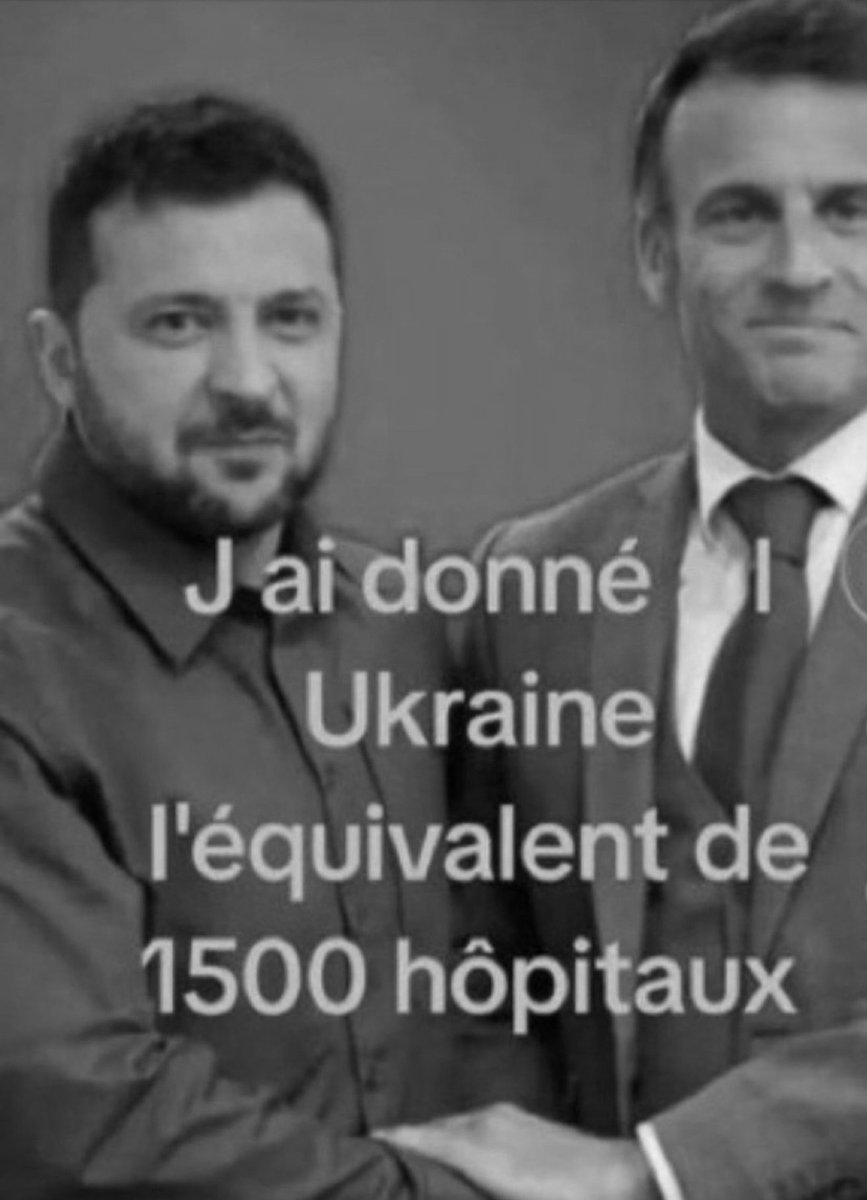 🔴 Zelensky :

« L’Ukraine aura besoin de 120 milliards de dollars pour mener la guerre en 2026. Le budget national couvre 60 milliards, les 60 milliards restants devant être obtenus ailleurs. »

Un modèle économique très lucratif : les Ukrainiens contribuent à hauteur de 60