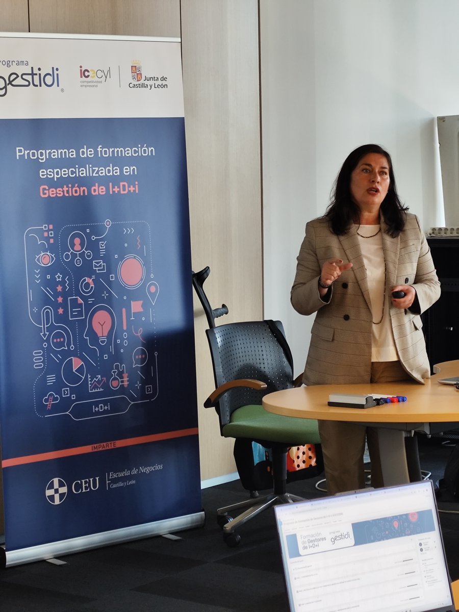 empresasjcyl's tweet photo. 📚 Hoy la formación de los #Gestidi, se ha centrado en la Compra Pública de Innovación con la presencia de Anabel Rodríguez, jefa del Dpto. de CPI del
@CDTI_innovacion
Desde #ICECYL se mostrado cómo se impulsa esta estrategia en #CyL
#Innovación #ActitudCPI #FEDER @CEUCYL #RIS3 https://t.co/ubCJRaNOdb