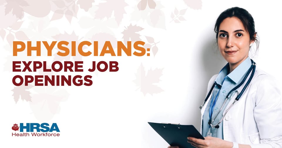 Falling into a new job is easy when you can search in one place. 

Find physician positions for family practice, mental health, pediatric, and many other specialties listed on our virtual job board: ow.ly/zItj50X1cBn 

#Physician #HealthCareOpportunities