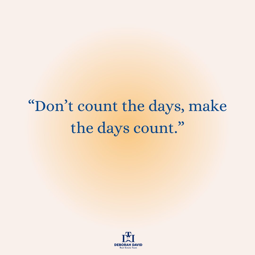 DebDavidTeam's tweet photo. Don’t count the days, make the days count. ✨
Every day is an opportunity to move closer to your goals, one step at a time. Let’s start the week strong!

#ContactTheDeborahDavidTeam
📲: 832-628-8880
✉️: Hello@deborahdavid.com
🔗: https://t.co/n5Y9544QYE https://t.co/UUO7jC21pH
