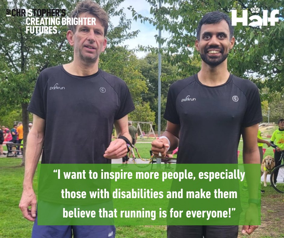 StChris1870's tweet photo. Naqi is taking on the #RoyalParksHalf with #TeamStChris! πββοΈ He knows the importance of charities that give extra support - and heβs running to help create brighter futures for young people in care π Back him here π https://t.co/uJ5Nw7wHLp https://t.co/zDNGdXpBz8
