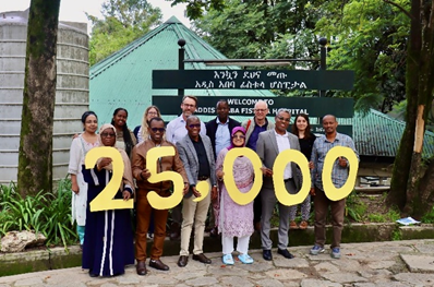 Milestone reached: 25,000 Fistula repairs! 🎉

We are proud to celebrate 25,000 life-changing obstetric fistula repairs performed by the incredible FIGO Fellows through the FIGO Fistula Surgery Training Initiative (FSTI).

This milestone represents thousands of women and girls