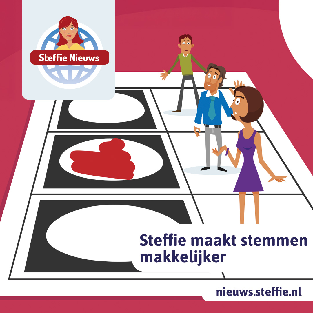 SteffieHelpt's tweet photo. Met Steffie en Kieskompas wordt stemmen een stuk makkelijker voor mensen die politieke taal lastig vinden. Lees of luister verder op https://t.co/RMEnQ1Rbfk #Verkiezingen2025 #StemmenMetSteffie #PolitiekeTaal #StemWijzer #Kieskompas #StemHulp #PolitiekVoorIedereen https://t.co/dAtTjMTbzy