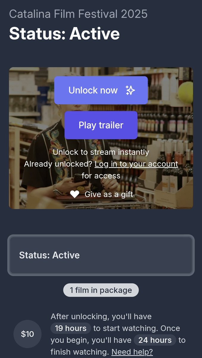 Window2Willow's tweet photo. 🍿#Beliza News ✨
🎬 #StatusActive at short film by #BobMorley & #ElizaTaylor
at 2025 @CatalinaFilm Festival
** Watch Online **
🎟️ $10 / 24hr watch window!
Link https://t.co/z70CX1xh8P
~A female-driven, genre-bending dark comedy about a "Go Kart Go" driver in LA 🚗💨 https://t.co/57M8EXSagN