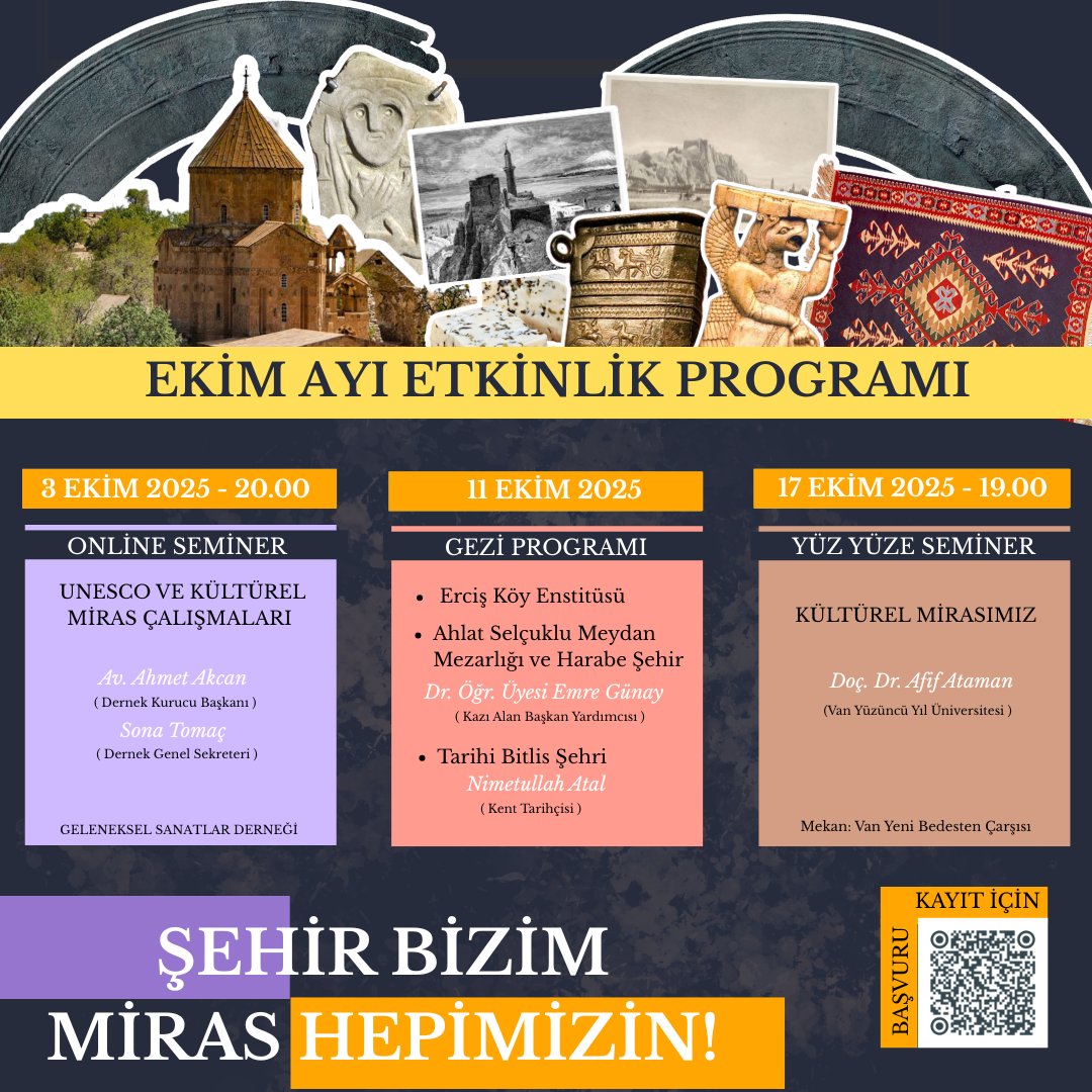 Van Şehir Okumaları İkinci Yılında Kültürel Miras Çalışmaları ile Devam Ediyor

6 ay sürecek programda her ay farklı bir tema işlenecek. Bu ay UNESCO bağlamında “Kültürel Miras Çalışmaları” üzerine bir program hazırlandı.

Bu yıl program, herkesin katkısına açık ve gönüllülük