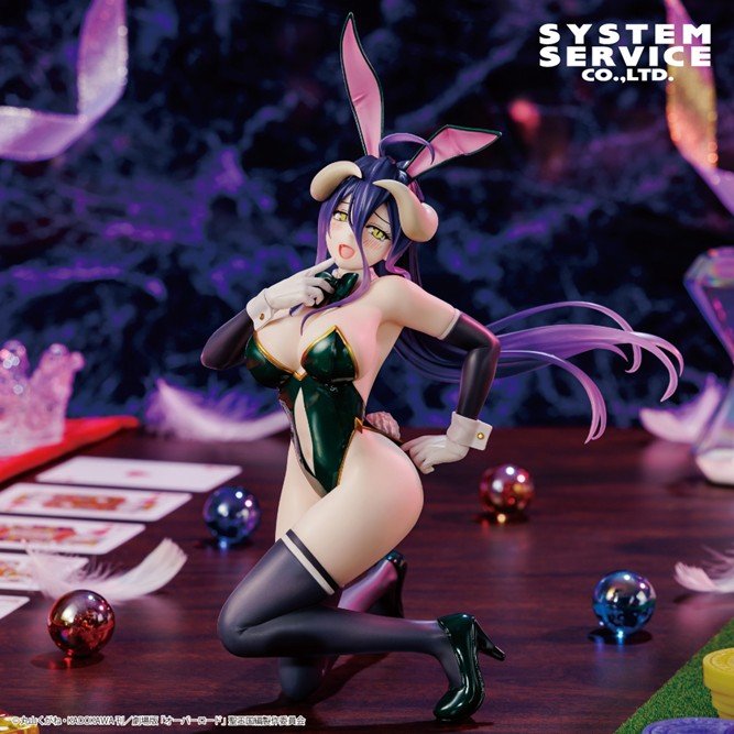 【新品未開封】アルベド バニーVer.　FREEing　オーバーロード フリーイング、「オーバーロード」より「アルベド 黒バニーVer