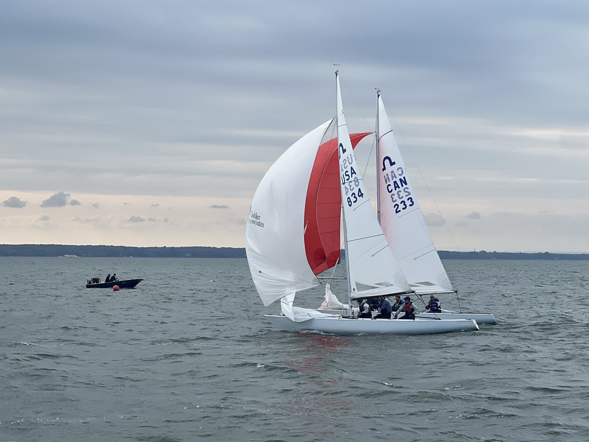 CAN 225 Hall, Hall and Paccarar Canadian Champions at the Saint Laurance river in Montreal after a perfect lat day, read more at:
soling.com/article.asp?Id…
Fantastic pass sequence - credits
picture credits Liam Dixon
<a href="/RSTLYC/">Yacht Club Royal StL</a>