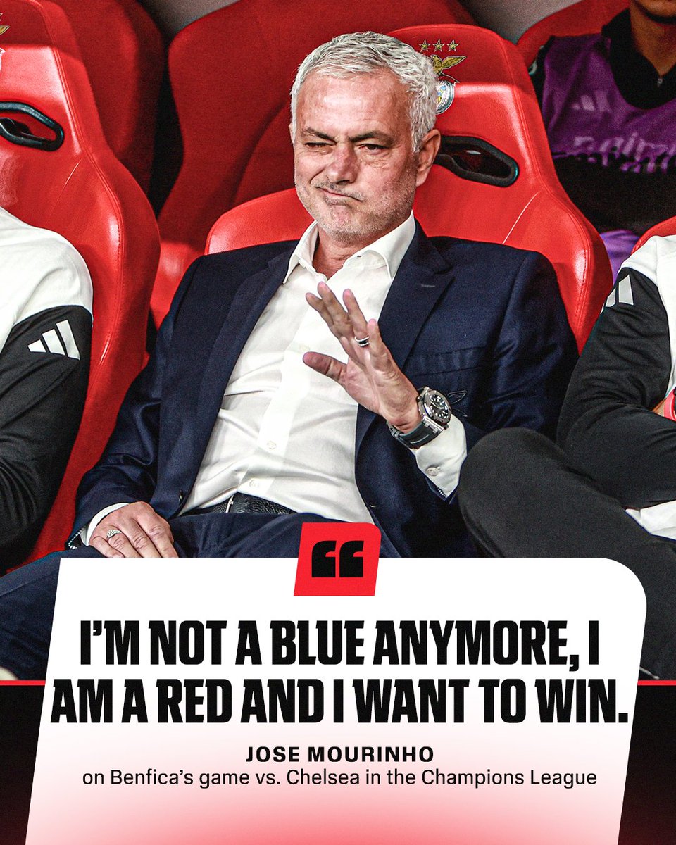 Jose Mourinho isn't playing around 👀