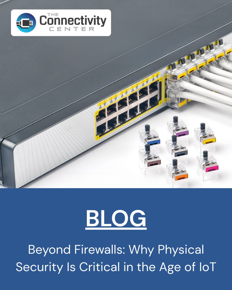 Beyond Firewalls: Why Physical Security Is Critical in the Age of IoT
connectivitycenter.com/beyond-firewal… 

#CyberSecurity #DataProtection #InfoSecurity #OnlineSafety #SecureYourData #DigitalSecurity