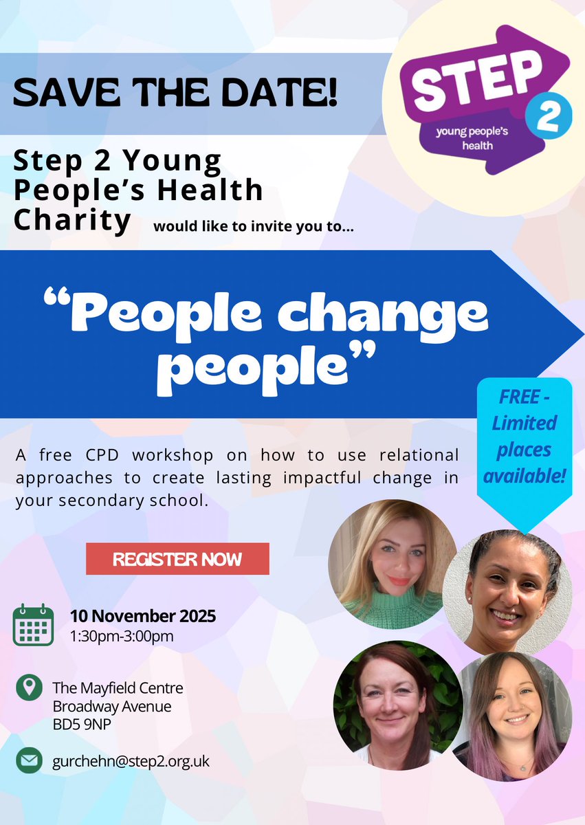 📢 Free CPD Workshop! 10th November 2025!

Do you want to know how to more easily create positive change in your secondary school? Are you a DSL, leader or teacher in secondary school? Then this free workshop is for you!

Sign up here! forms.office.com/e/nxYt2CWw8v