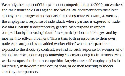 Journal of International Economics (@jintlecon) on Twitter photo New at JIE: "Household responses to trade shocks" by Aitor Irastorza-Fadrique (<a href="/Aitor_IrastFadr/">Aitor Irastorza-Fadrique</a>), Peter Levell (<a href="/levell_peter/">Peter Levell</a>), Matthias Parey (<a href="/matthiasparey/">Matthias Parey</a>)
doi.org/10.1016/j.jint… New at JIE: "Household responses to trade shocks" by Aitor Irastorza-Fadrique (<a href="/Aitor_IrastFadr/">Aitor Irastorza-Fadrique</a>), Peter Levell (<a href="/levell_peter/">Peter Levell</a>), Matthias Parey (<a href="/matthiasparey/">Matthias Parey</a>)
doi.org/10.1016/j.jint…