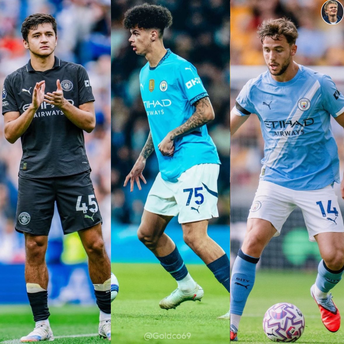 Love that Pep is finally putting his trust in these guys 🩵