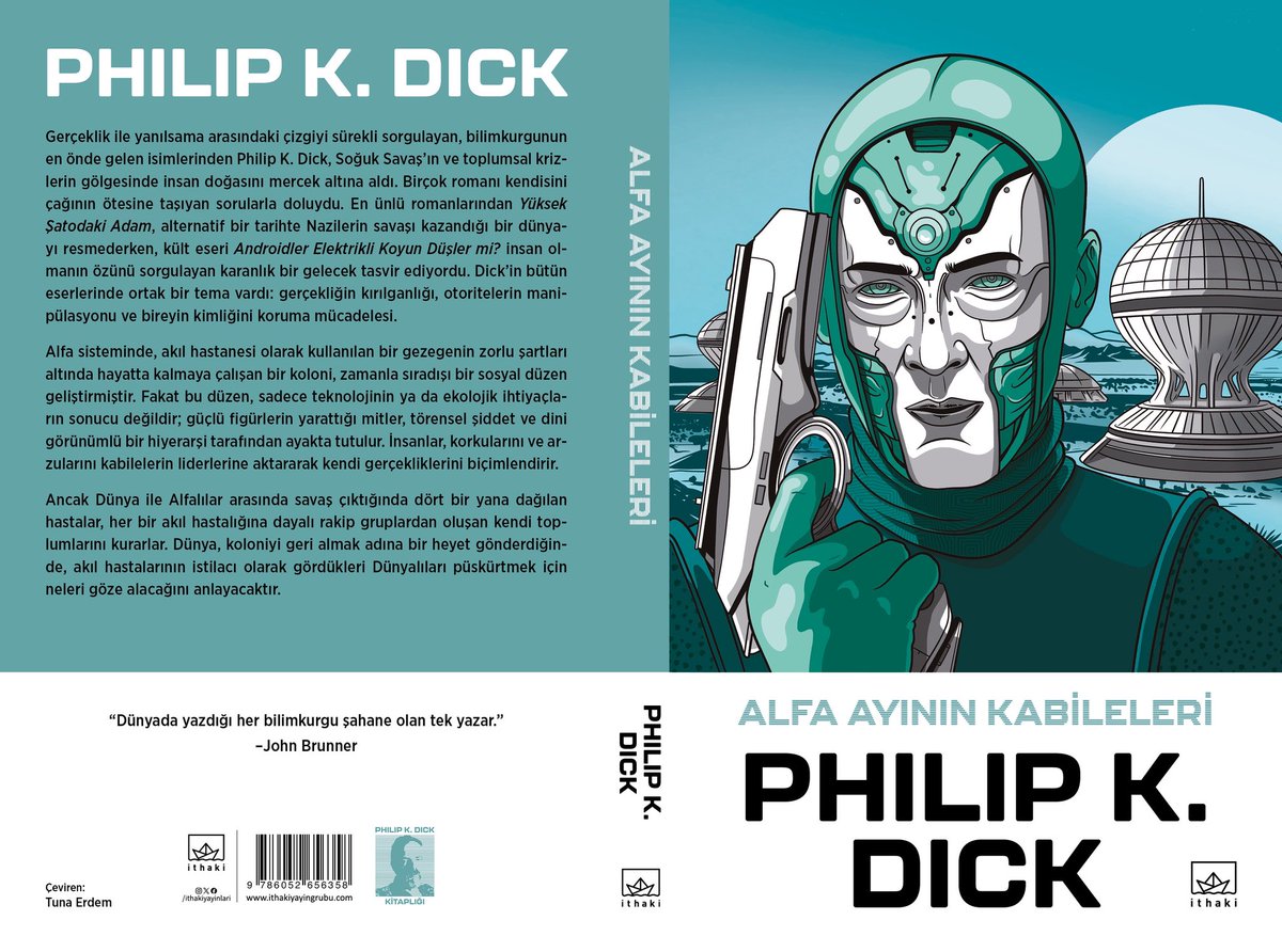 Philip K. Dick Kitaplığı dört kitapla başlıyor. Haftaya raftalar. Bu müthiş kapaklar <a href="/yagizeyiisleyen/">Yağız</a>’den.
