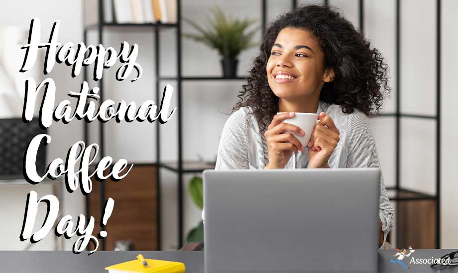 associatedca's tweet photo. In honor of National Coffee Day, and the energy that keeps your office running and ours, we are honored to provide your employees their daily cup of coffee while at the workplace. We hope you enjoy your favorite cup of Joe to celebrate National Coffee Day!

#nationalcoffeeday2025 https://t.co/ShtXl2CudF