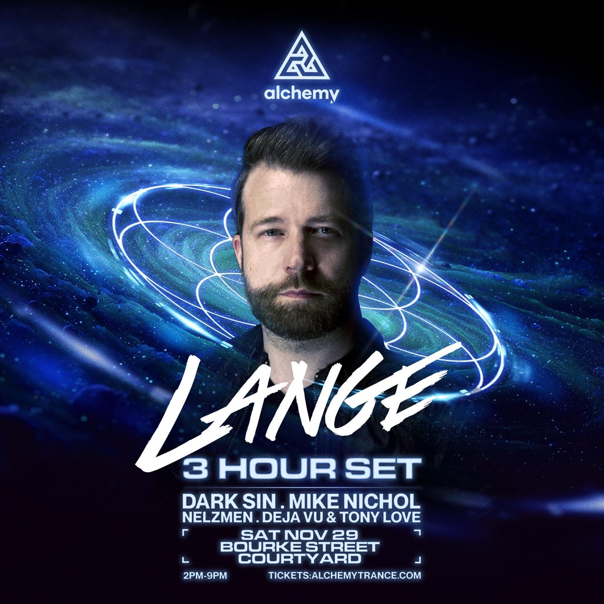 Buzzing to be heading to Australia in November! 🇦🇺🦘
Love a 3 hour set, love Melbourne - perfect! ❤

See you soon! events.humanitix.com/lange