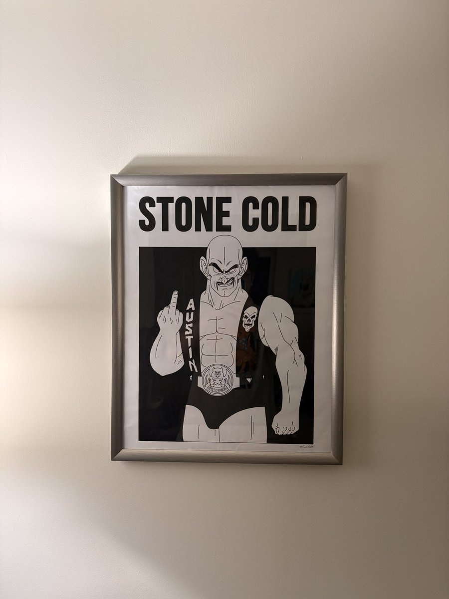 King_Tiger5's tweet photo. I love being an adult and putting whatever I want on the wall https://t.co/HlF7oHyNAK