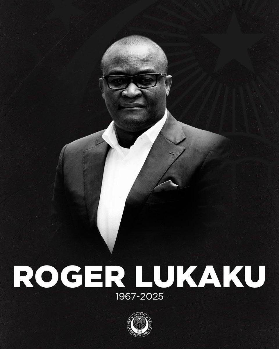 Bir dönem Gençlerbirliği’mizin formasını da terleten Roger Lukaku’nun vefat haberini derin bir üzüntü içerisinde öğrenmiş bulunmaktayız. 

Huzur içinde uyu Roger…