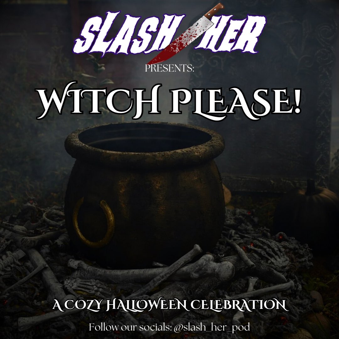 This October we’re tackling witches, magic and kids horror media! It’s going to be a blast from the past as we get into some of our favorite movies and television episodes we’d consume during the Halloween season! 🎃✨