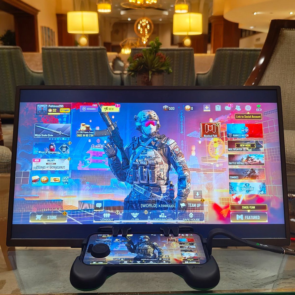 Consoles? Obsolete 📱

Your phone + any monitor = premium gaming  🎮

PuK unlocks what's already in your pocket 🔓