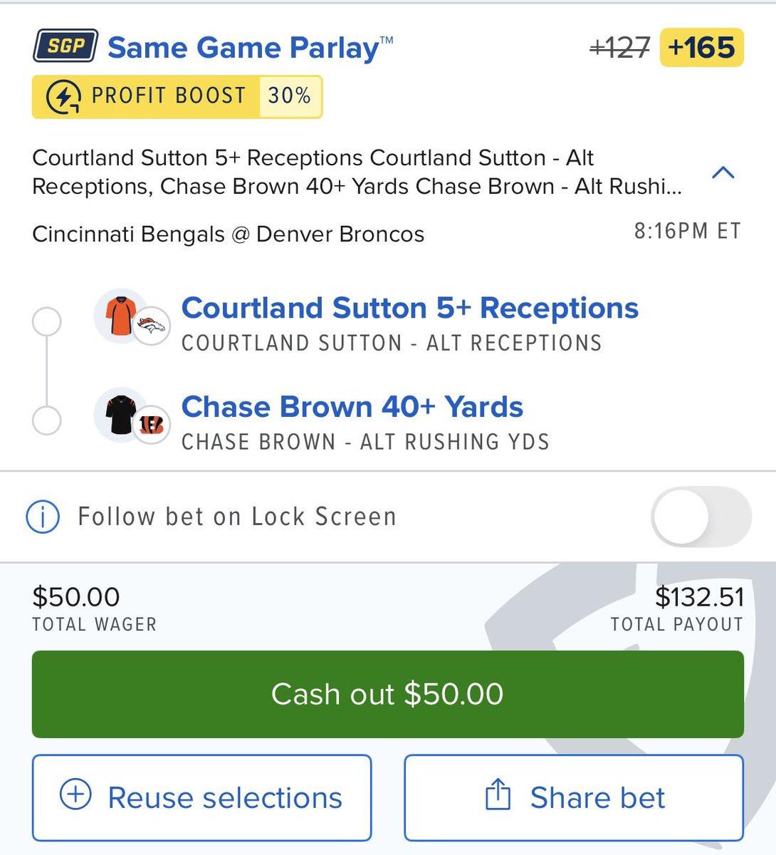 LockItLive's tweet photo. MONDAY NIGHT FOOTBALL LOCKS 🔒
If you saw $140 lying on the ground, would you pick it up?
Lock it in‼️
#mnf #nfl #nflparlay #mnfparlay #sportsbetting #nfllocks #dolphins #jets #bengals #broncos #parlay https://t.co/fZZbXTwRml