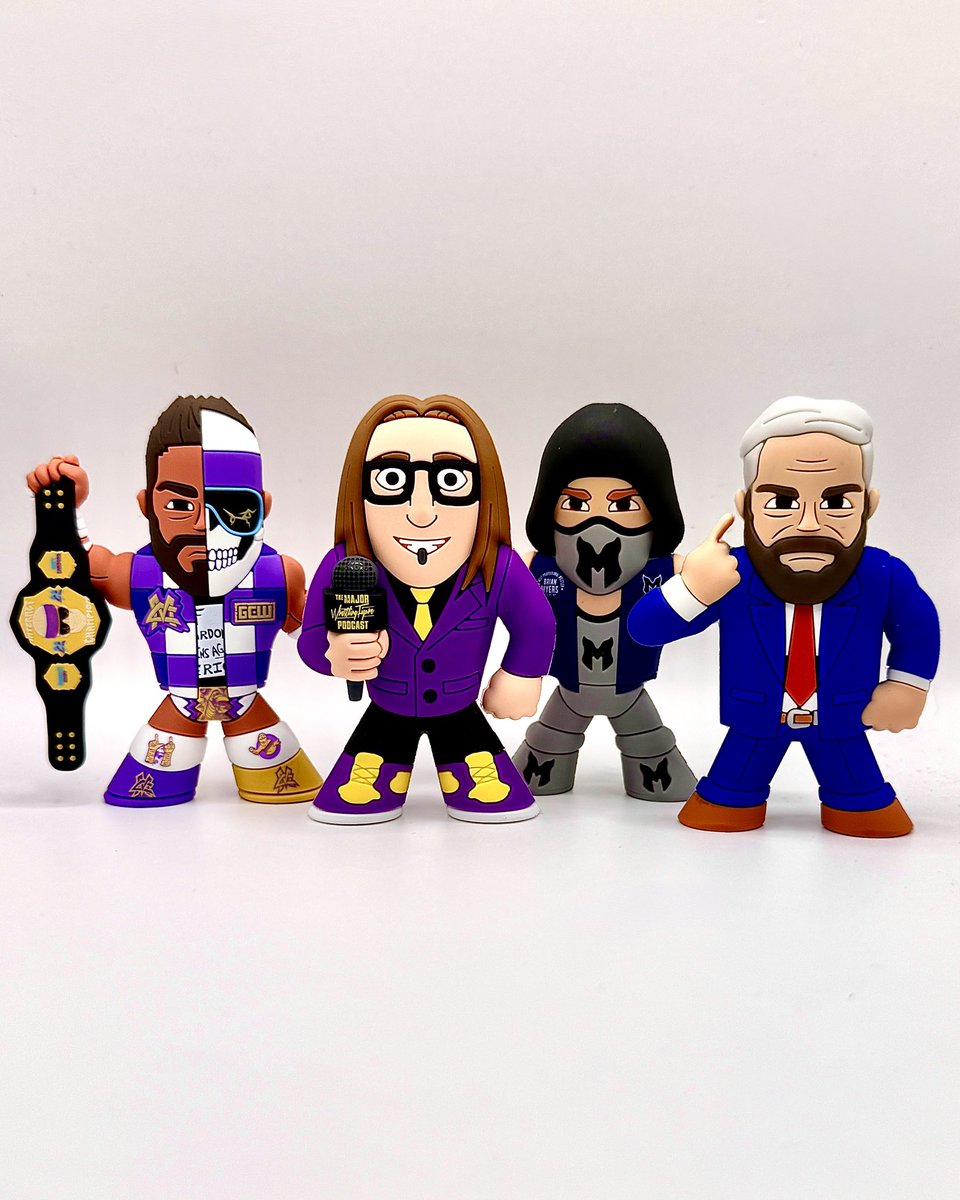 If you’ve attended our Live Shows or <a href="/PWPLive/">PWP Live - Omaha's Pro Wrestling</a> out of Omaha, NE - you’ll recognize <a href="/BillyPeck_Ent/">Billy Peck</a> in this look that is now immortalized as a Micro Brawler by <a href="/PWTees/">Pro Wrestling Tees</a>!

The chase has our logo on the mic &amp; the standard, PWP’s logo.

Interested? Email BillyPeckMicroBrawler@gmail.com.