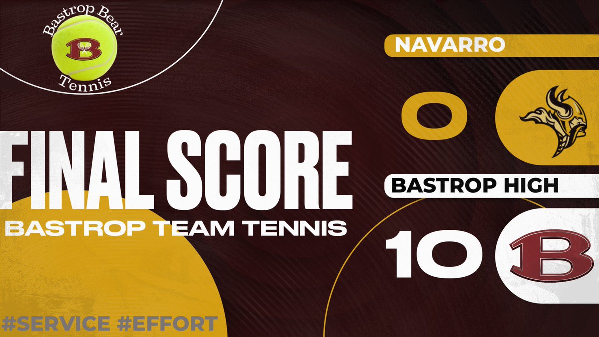 Bastrop High School Tennis tweet media
