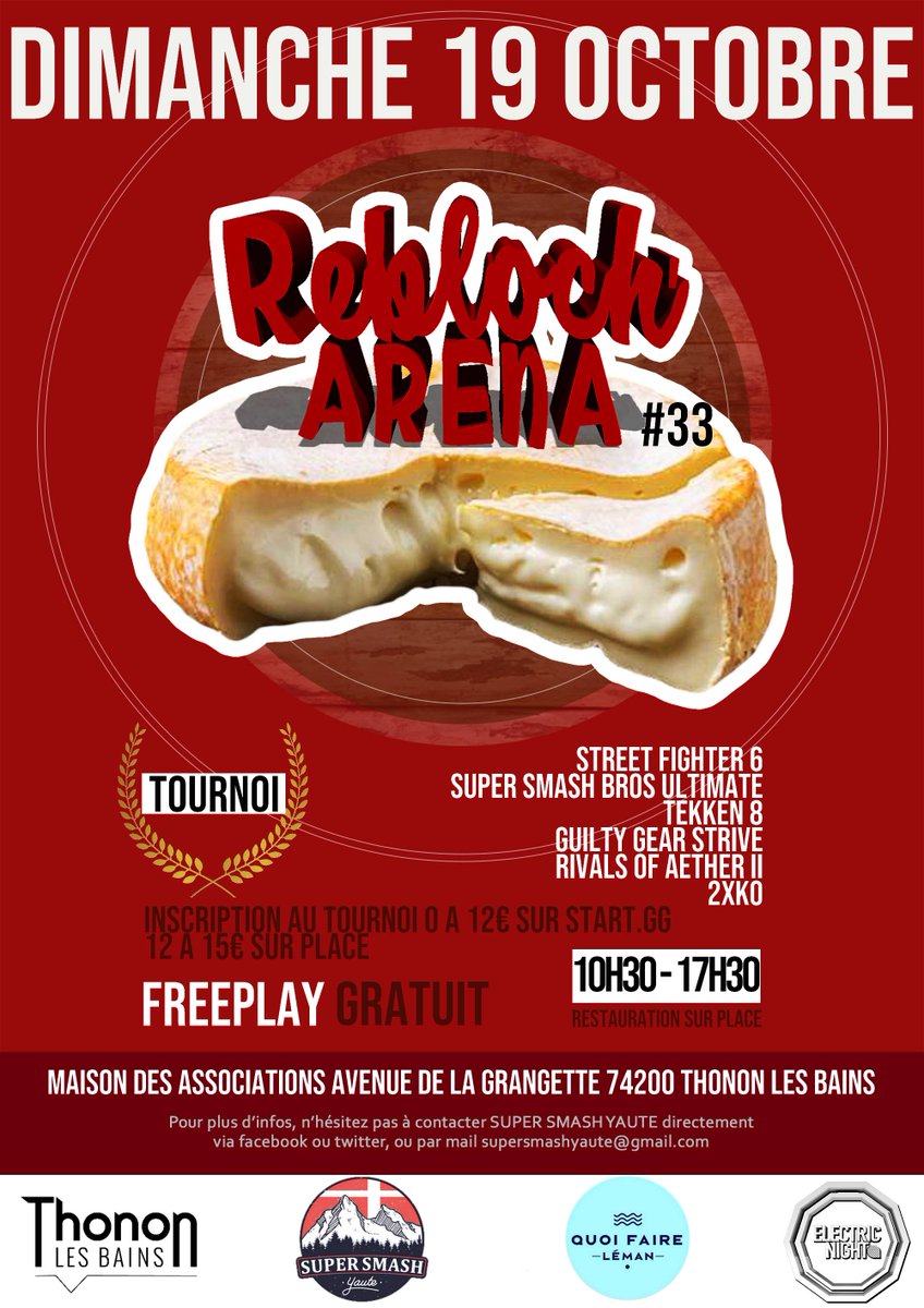 Les Rebloch'arena reviennent. 
Edition expédition =)

#2XKO Gratuit

Infos et inscription : start.gg/rebloch33

les rebloch' a gagner comme d'hab.