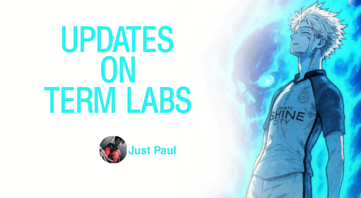 JustPaul0x's tweet image. I can&apos;t believe I could miss so much within just 7 days.

Term Lab made so much progress, it&apos;s worth writing about.

walk with me on this update thread 🧵... the first update will definitely shock you!
