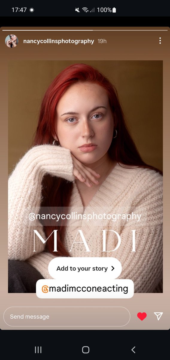 MadisonMccone's tweet photo. Ooh and another sneak peak at my headshots from the amazing #NancyCollinsPhotography
Now to choose the ones for my @SpotlightUK account, and she hasn't made it easy ❤️

https://t.co/k9WnQgdqz4 
@BondiTalent https://t.co/46NoZx3q74